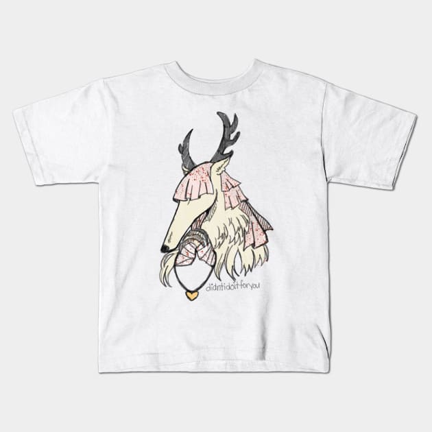 Borzoi Amelia meme Kids T-Shirt by WtfBugg